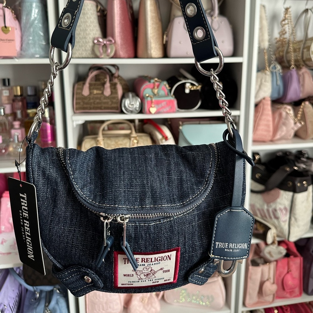 True Religion Denim Hobo Shoulder Bag